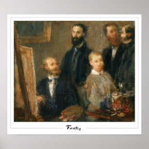 Henri Fantin-Latour Zedign konstaffisch #5 Poster