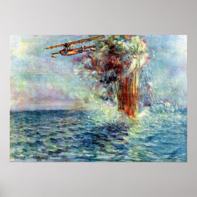 Henri Farre Oil förekommer på den Troubled Vatten Poster (Framsidan)