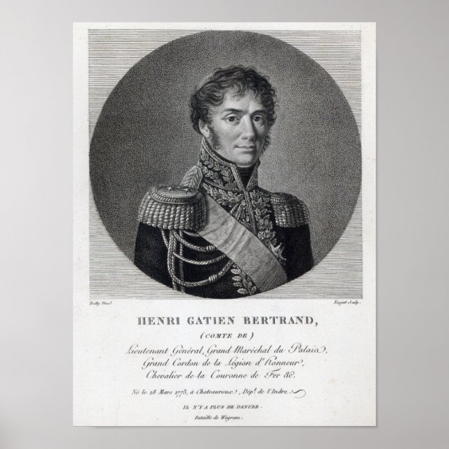 Henri Gatien Bertrand Poster (Framsidan)