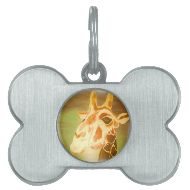 Henri Giraffe ID-bricka Husdjur (Framsidan)