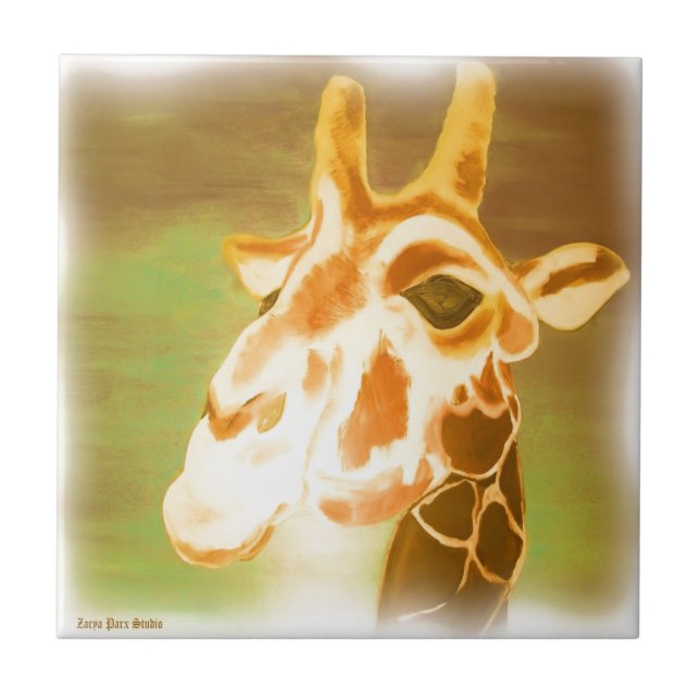 Henri Giraffe Kakelplatta (Framsidan)
