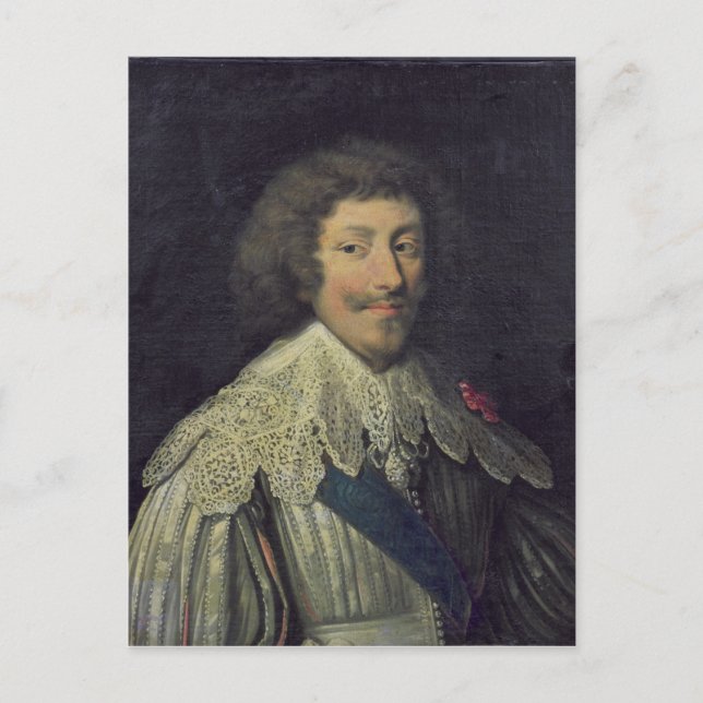 Henri II Duke av Montmorency Vykort (Framsida)