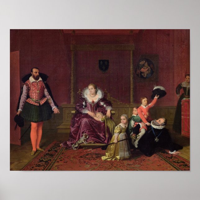 Henri IV Kung av Frankrike och Navarre Spela Poster (Framsidan)