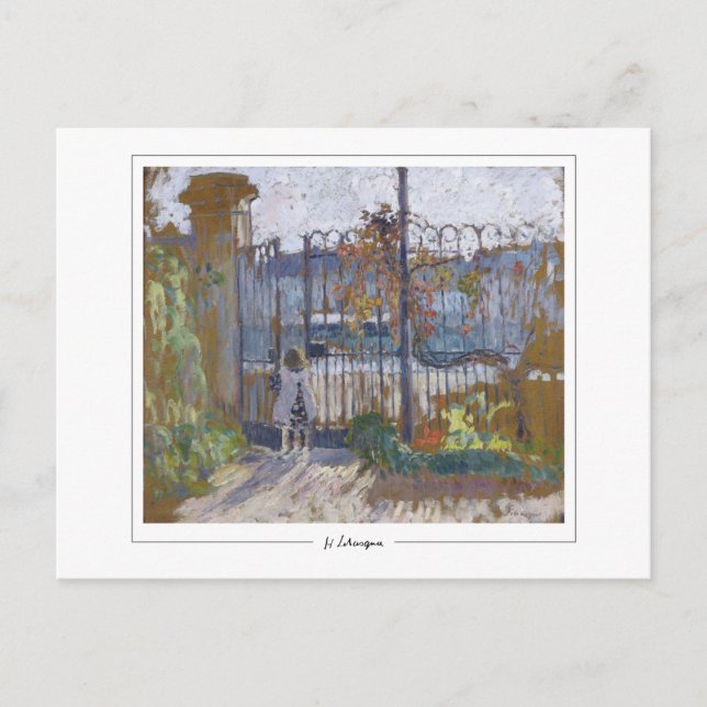 Henri Lebasque #1 - Finkonstkort Vykort (Framsida)