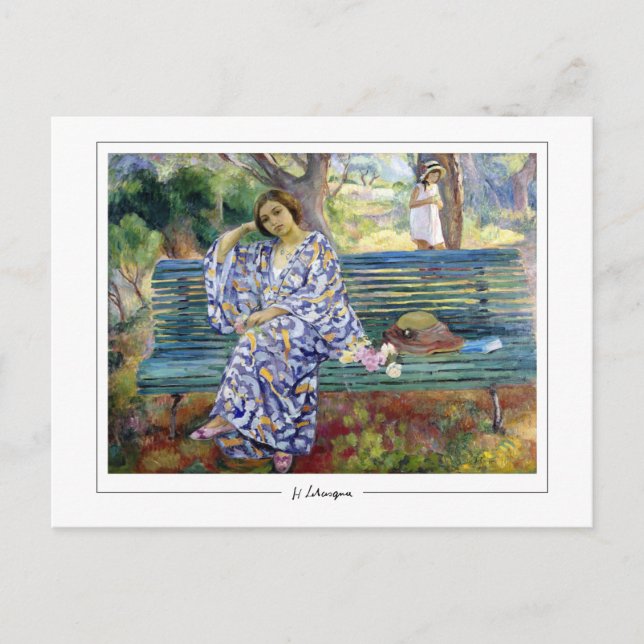 Henri Lebasque #282 - vykort för konst (Framsida)