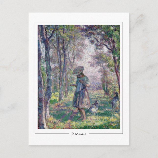 Henri Lebasque #2 - Finkonstkort Vykort (Framsida)