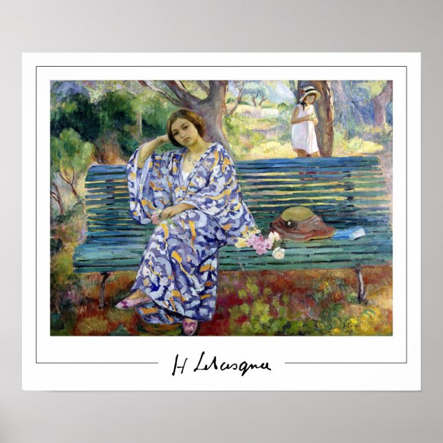 Henri Lebasque Zedign Art Poster nr 282 (Framsidan)