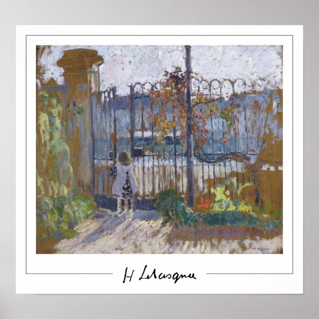 Henri Lebasque Zedign konstaffisch #1 Poster (Framsidan)