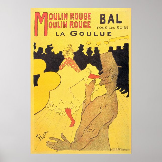 Henri Marie Raymond de Toulouse-Lautrec-Monfa Poster (Framsidan)