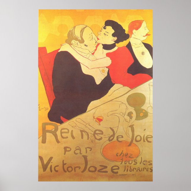 Henri Marie Raymond de Toulouse-Lautrec-Monfa Poster (Framsidan)