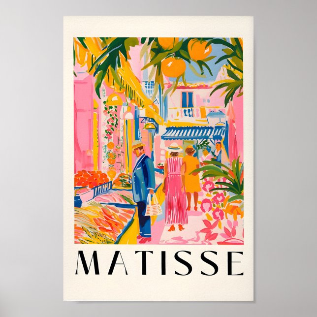 Henri Matisse Art Print, Summer Aesthetic Poster (Framsidan)