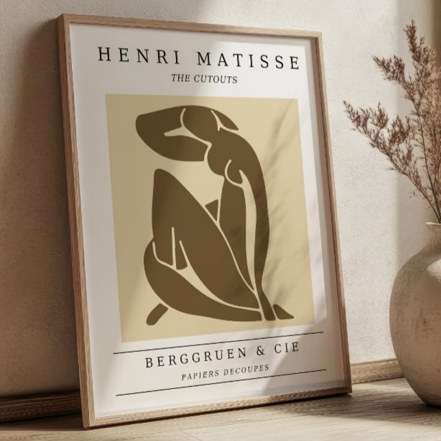 Henri Matisse Cutouts Retro Exhibition Poster (Skapare uppladdad)
