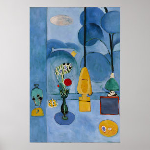 Henri Matisse Det Blå Fönstret 1913 – Affisch elle