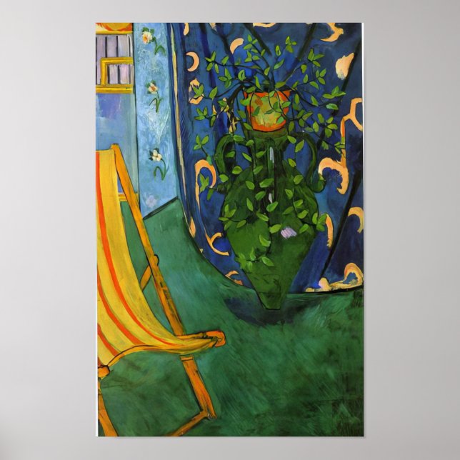 Henri Matisse - Hörn av konstnärens ateljé - 19 Poster (Framsidan)