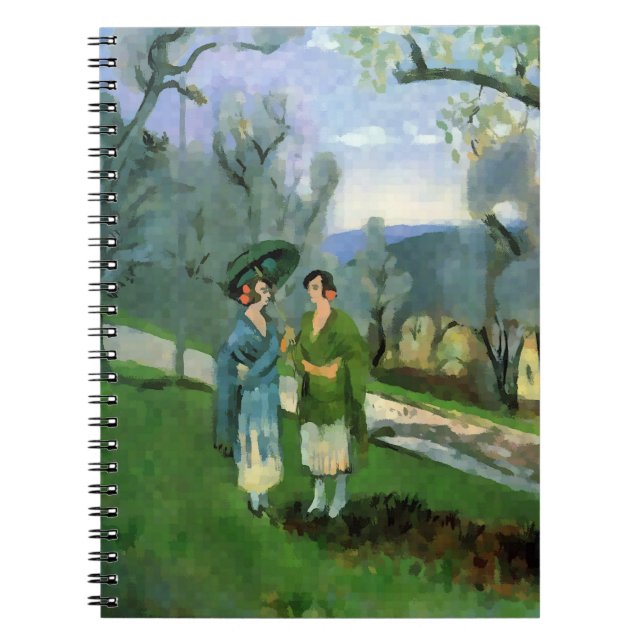 Henri Matisse-konversationen under Olive Träd Anteckningsbok (Framsidan)