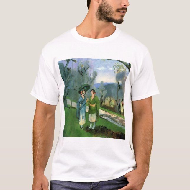 Henri Matisse-konversationen under Olive-Träd T Shirt (Framsida)