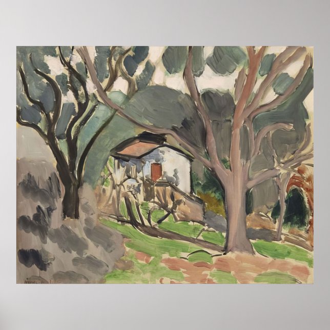 Henri Matisse - La Maisonnette - 1919 Poster (Framsidan)