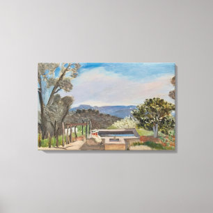 Henri Matisse - LE VIVIER PAYSAGE DE PROVENCE 1923 Canvastryck