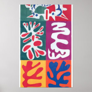 Henri Matisse - Panel med mask - 1947 Poster