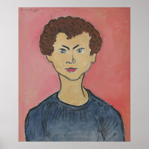 Henri Matisse - Porträtt av Allan Stein - 1907 Poster