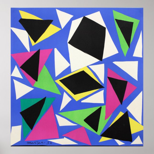 Henri Matisse's Exhibition Poster (Framsidan)