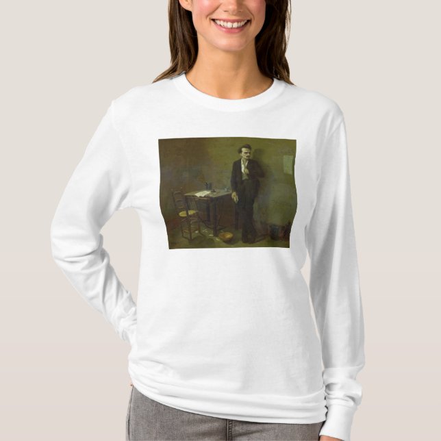 Henri Rochefort i det Mazas fängelset, 1871 Tee Shirt (Framsida)