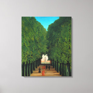 Henri Rousseau, Allé i parken vid Saint Cloud Canvastryck