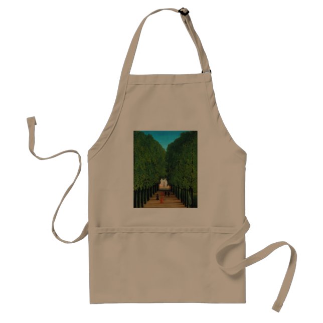 Henri Rousseau, Allé i parken vid Saint Cloud Förkläde (Framsidan)
