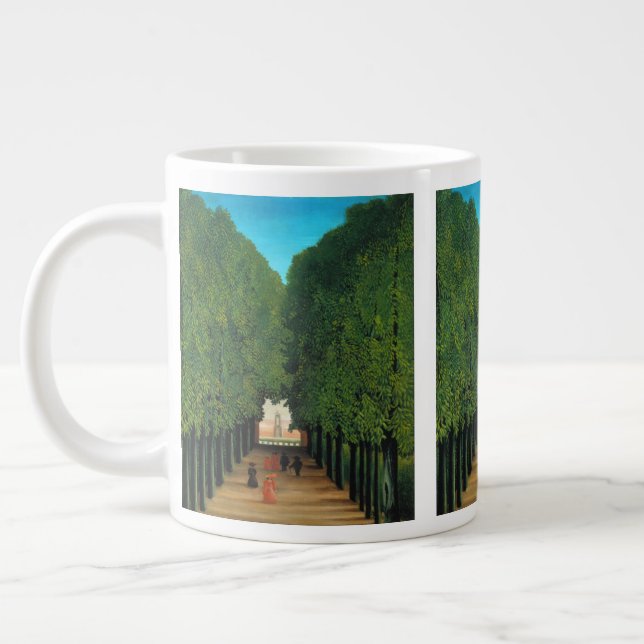 Henri Rousseau, Allé i parken vid Saint Cloud Jumbo Mugg (Vänster)