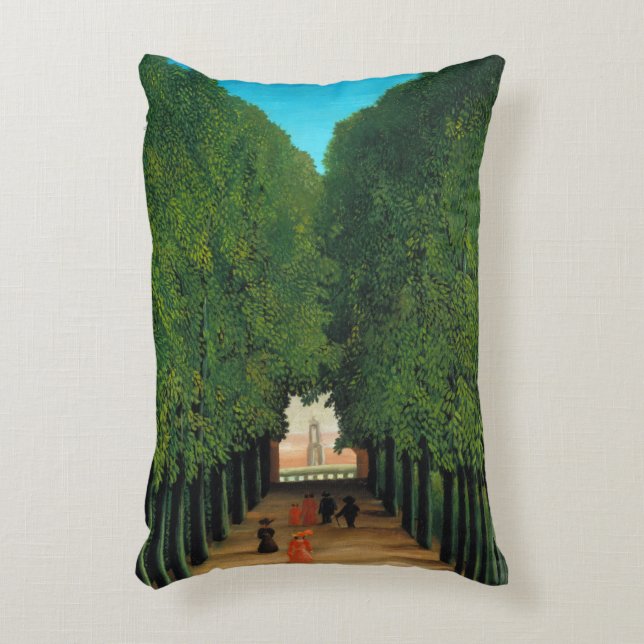 Henri Rousseau, Allé i parken vid Saint Cloud Prydnadskudde (Framsidan(Vertikal))