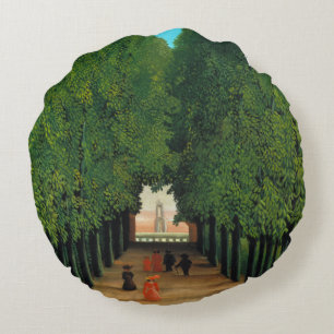 Henri Rousseau, Allé i parken vid Saint Cloud Rund Kudde