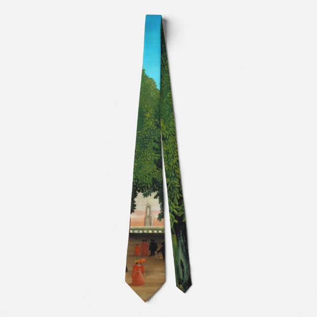 Henri Rousseau, Allé i parken vid Saint Cloud Slips (Framsida)