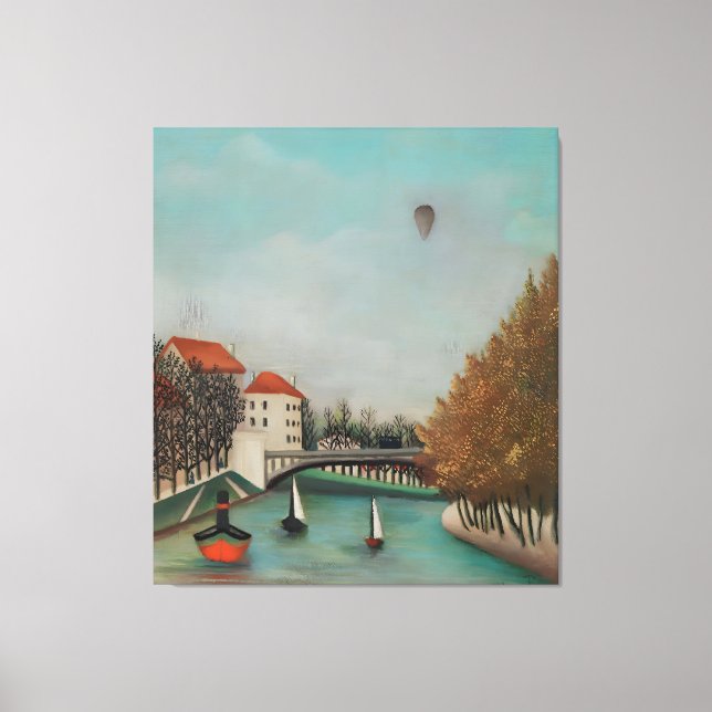 Henri Rousseau art Canvastryck (Framsida)