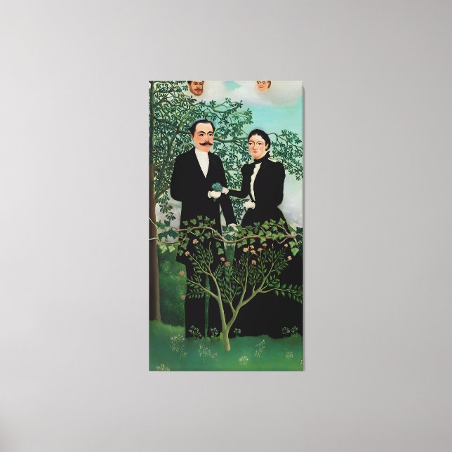 Henri Rousseau art Canvastryck (Framsida)