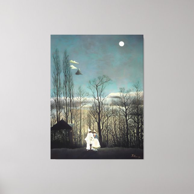 Henri Rousseau art work Canvastryck (Framsida)