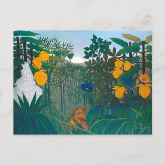 Henri Rousseau återställde reparationen av Lejona Vykort