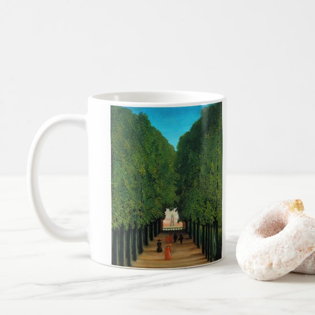 Henri Rousseau, Avenue i parken Saint Cloud Kaffemugg (Med munk)