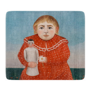 Henri Rousseau - Barn med doll