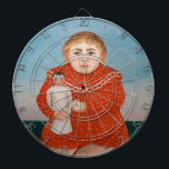 Henri Rousseau - Barn med doll Darttavla<br><div class="desc">Barn med doll/L'Enfant à la poupee - Henri Rousseau (alias Douanier Rousseau),  1892 eller 1904-05</div>