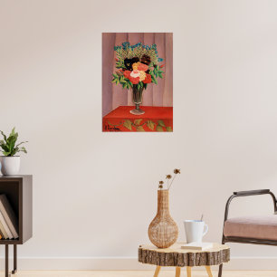 Henri Rousseau, Blomsterbukett, Poster