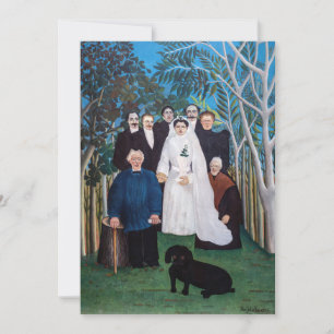 Henri Rousseau - Brölloppsfesten Inbjudningar