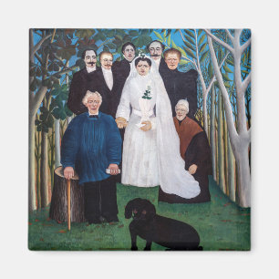 Henri Rousseau - Brölloppsfesten Magnet