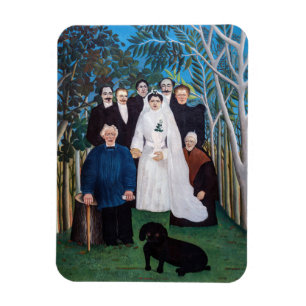 Henri Rousseau - Brölloppsfesten Magnet