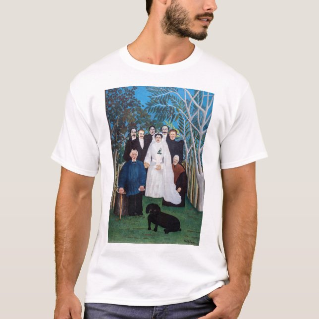 Henri Rousseau - Bröllopsfesten T Shirt (Framsida)