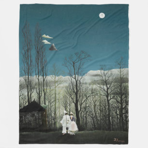 Henri Rousseau - Carnival Evening Fleecefilt