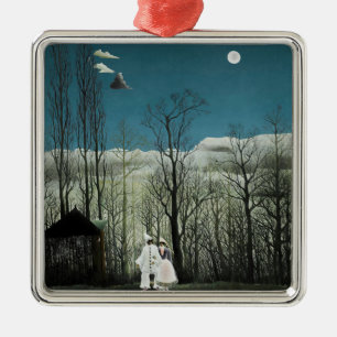 Henri Rousseau - Carnival Evening Julgransprydnad Metall