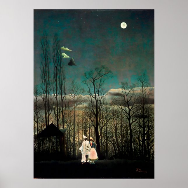 Henri Rousseau - Carnival Evening Poster (Framsidan)