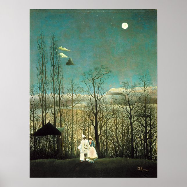 Henri Rousseau Carnival Evening Poster (Framsidan)