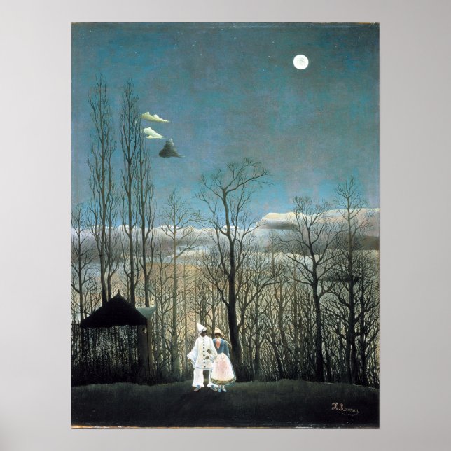 Henri Rousseau Carnival Evening Poster (Framsidan)