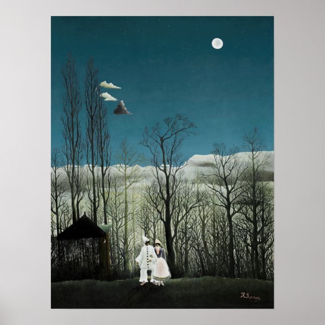 Henri Rousseau - Carnival Evening Poster (Framsidan)